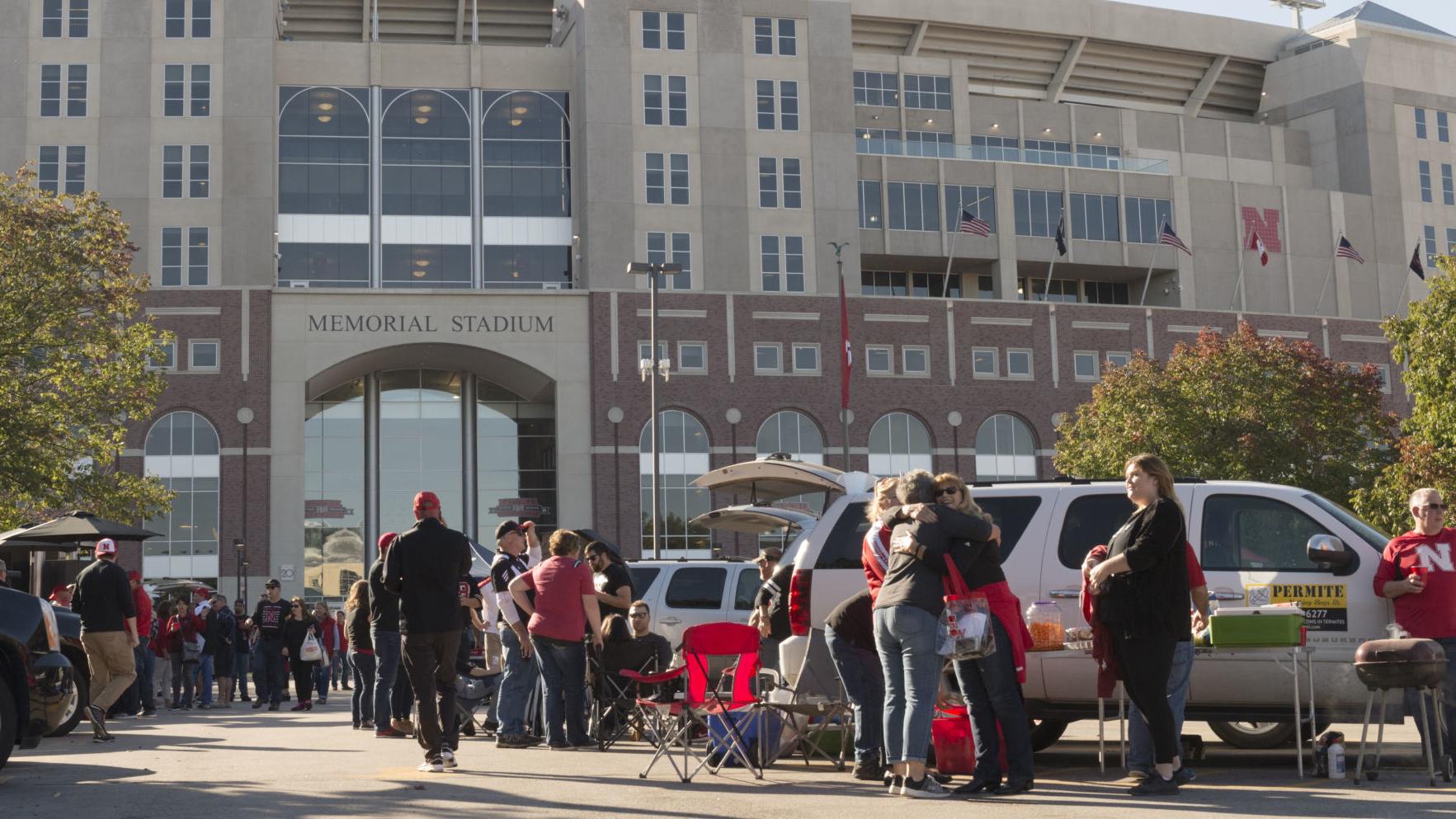 UNL will allow visitors to reserve on-campus parking for volleyball, football games
